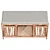 Storage Bench with Cushioned Seat 3D model small image 2