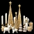 Disco Christmas Decor Set 3D model small image 1