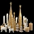 Disco Christmas Decor Set 3D model small image 2