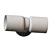 Elegant Cedar Glass Wall Sconce 3D model small image 4