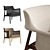 Morgan Aran Designer Armchair 3D Model 3D model small image 3
