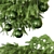 Festive Hanging Christmas Tree 3D model small image 4