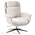 Aeleby Swivel Armchair: Modern Ikea Design 3D model small image 2