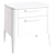 Modern 2-Drawer Bedside Table Ellipse 3D model small image 6