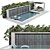 Luxury Pool and Landscape Elements 3D model small image 5