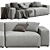  Jesse Daniel 2-Seater Sofa 3D model small image 1