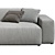  Jesse Daniel 2-Seater Sofa 3D model small image 3