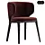 Modish Fabric Armchair MISS JOY 3D model small image 1