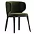 Modish Fabric Armchair MISS JOY 3D model small image 3