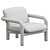 Sleek Benson Chair for You 3D model small image 3