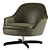 Luxury Swivel Armchair By Minotti 3D model small image 3
