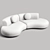 Modern Tokio Curved Sofa (Russian translation: Современный Диван Tokio с Изогнутым Д 3D model small image 6