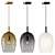Adjustable Pendant Light with Cords 3D model small image 1