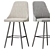 Modern Bar Stool for Home 3D model small image 3