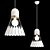 Modern Nordic Art Deco Light 3D model small image 4