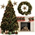 Vintage Christmas Tree Set 2016 3D model small image 1