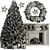 Vintage Christmas Tree Set 2016 3D model small image 6