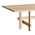 District Eight KNOT: Elegant Table 3D model small image 3