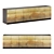 Sleek Corona 9 Credenza Display 3D model small image 1