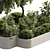 27-V Outdoor Plant Set 3D 3D model small image 3