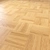 Seamless 3D Wood Flooring Model 3D model small image 3