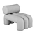 Modern Foku Chair Design Solution 3D model small image 6