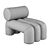 Modern Foku Chair Design Solution 3D model small image 7