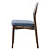 Elegant Emma Chair by Jouin 3D model small image 4