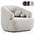 Modern Comfort Sofia Armchair Westwing 3D model small image 1