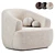 Modern Comfort Sofia Armchair Westwing 3D model small image 2