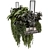 Metal Box Indoor Hanging Plants 3D model small image 3