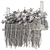 Metal Box Indoor Hanging Plants 3D model small image 5