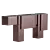 Luxury Xenolith Console Furniture Piece 3D model small image 2