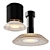 Elegant Viabizzuno N55 Ceiling Lamp 3D model small image 1