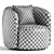 Manik Recliner Chair Divan.ru 3D model small image 4