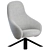 Miniforms Nebula Wood Lounge Chair 3D model small image 1