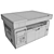 Compact Pantum M6507W Multifunction Printer 3D model small image 4