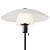 Modern Black Metal Floor Lamp 3D model small image 2