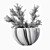 Sculpted Vase 3D Model Kit 3D model small image 10