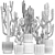 Desert Cactus Collection 1468 3D model small image 7