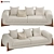 Porada Softbayy Sofa Set 3D model small image 1