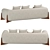 Porada Softbayy Sofa Set 3D model small image 3