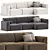 Bayvin-2 Soft Grey Corner Sofa 3D model small image 3