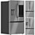 Samsung Mega Capacity Refrigerator Set 3D model small image 1