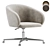 Modern Swivel Armchair by Zilioaldo 3D model small image 1