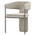 Elegant Dining Chair Palazzo Collection 3D model small image 3
