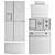 5-Piece LG Kitchen Appliance Set 3D model small image 8