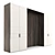 Modern Pivot Door & Wardrobe 3D model small image 2
