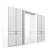 Modern Pivot Door & Wardrobe 3D model small image 7
