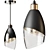 Abstract Art Inspired Modern Lighting 3D model small image 1